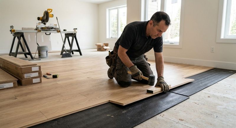 Engineered Wood Installation in Carlisle, PA