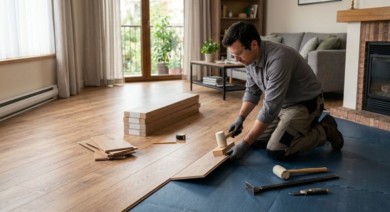 Laminate Floor Installation in Fayetteville, PA