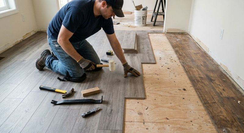 Laminate Floor Installation in Gettysburg, PA