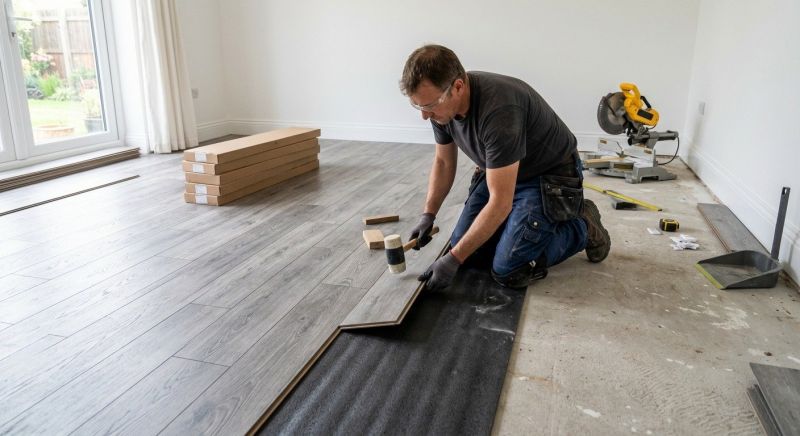 Laminate Floor Installation in Mechanicsburg, PA