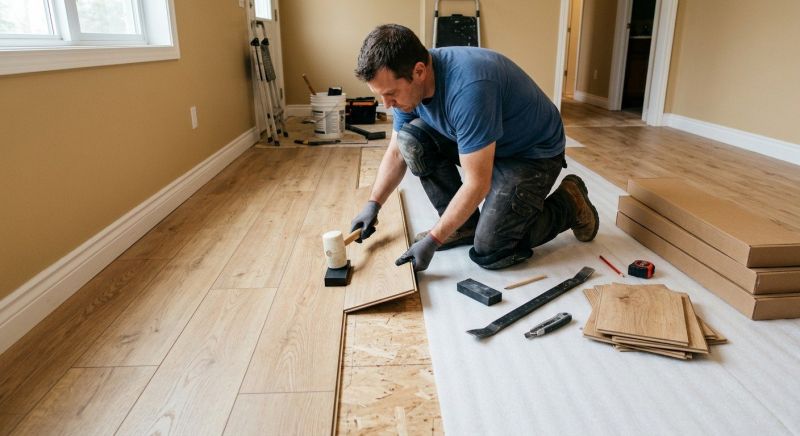 Laminate Floor Installation in New Bloomfield, PA
