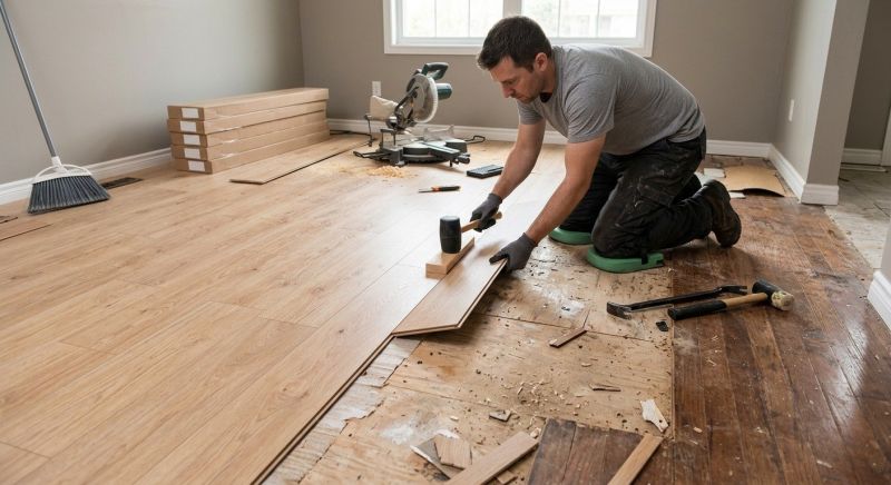 Laminate Floor Replacement in Cumberland County, PA
