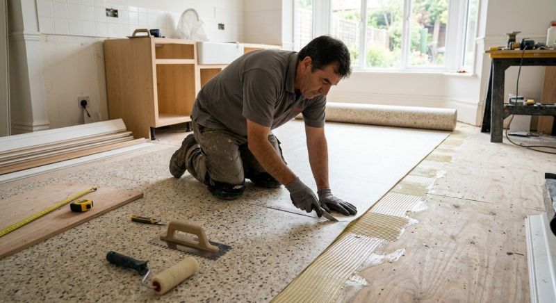 Linoleum Floor Installation in Fayetteville, PA