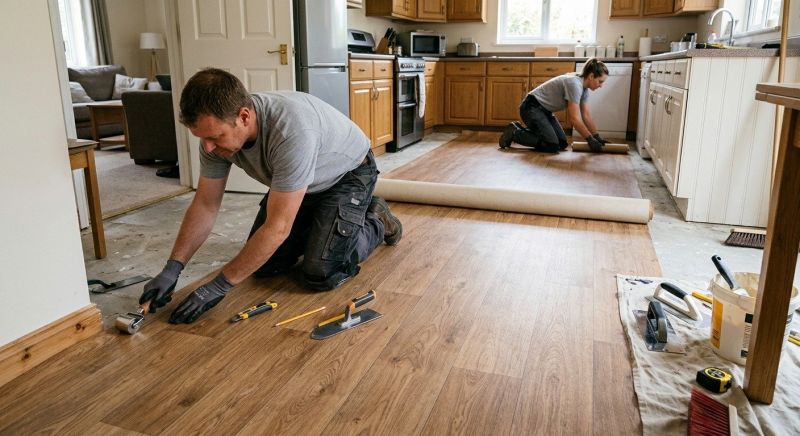 Linoleum Floor Installation in Carlisle, PA