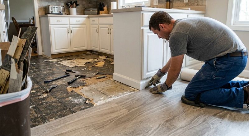 Linoleum Floor Installation in New Bloomfield, PA