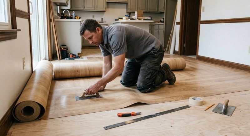 Sheet Flooring Installation in Dillsburg, PA