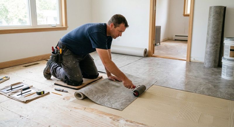 Sheet Flooring Installation in Newville, PA