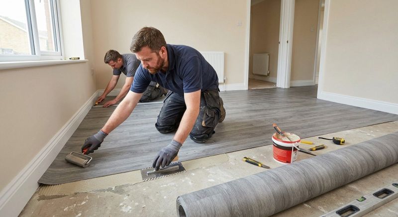 Sheet Linoleum Installation in Carlisle, PA