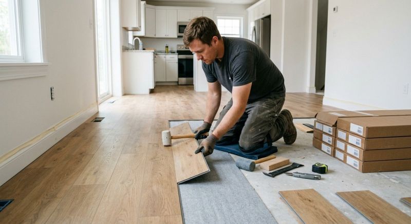 Vinyl Plank Floor Installation in Carlisle, PA
