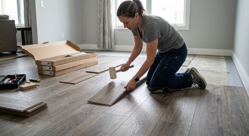 Vinyl Plank Floor Installation in Carlisle, PA
