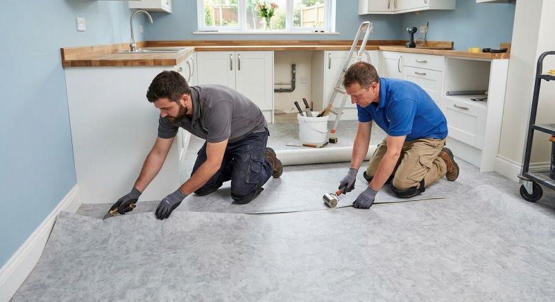 Sheet Linoleum Installation in New Cumberland, PA